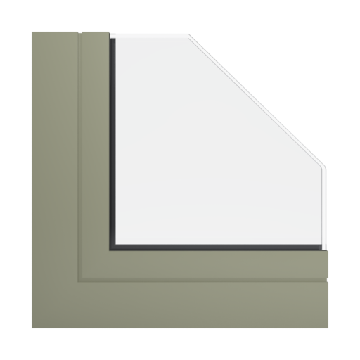 RAL 7034 szary żółty okna profile-okienne aliplast ultraglide