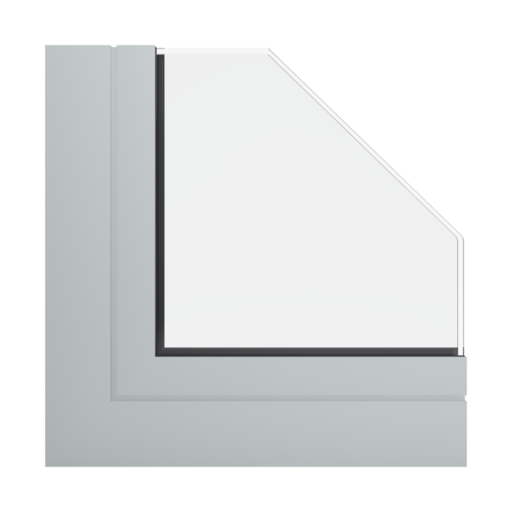 RAL 7035 szary jasny okna profile aluprof mb-86-si