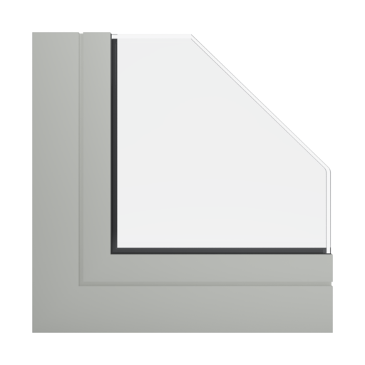 RAL 7044 szary jedwabisty okna profile aluprof mb-77-hs