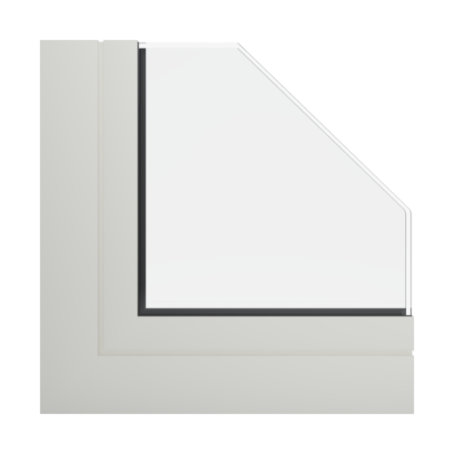 RAL 9001 biały perłowy okna profile aliplast genesis-75
