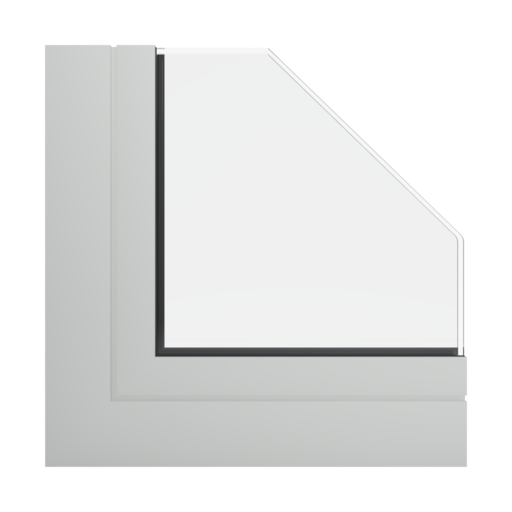 Okna Kolory Aluminium RAL 9002 biało-szary Zewnętrzny