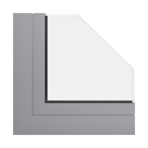 RAL 9022 perłowy jasny szary okna profile aluprof mb-86-si