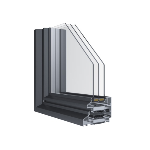 Okna Profile Deceuninck Decalu 110 Steel