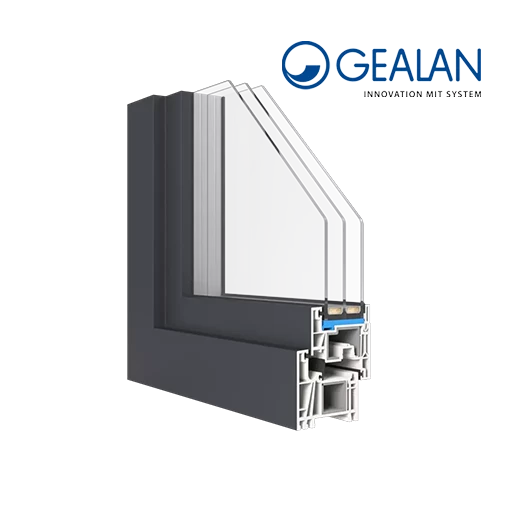 Gealan okna profile-okienne gealan hst-s-9000