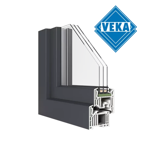 Veka okna kolory veka alux-aluminiowo-szary